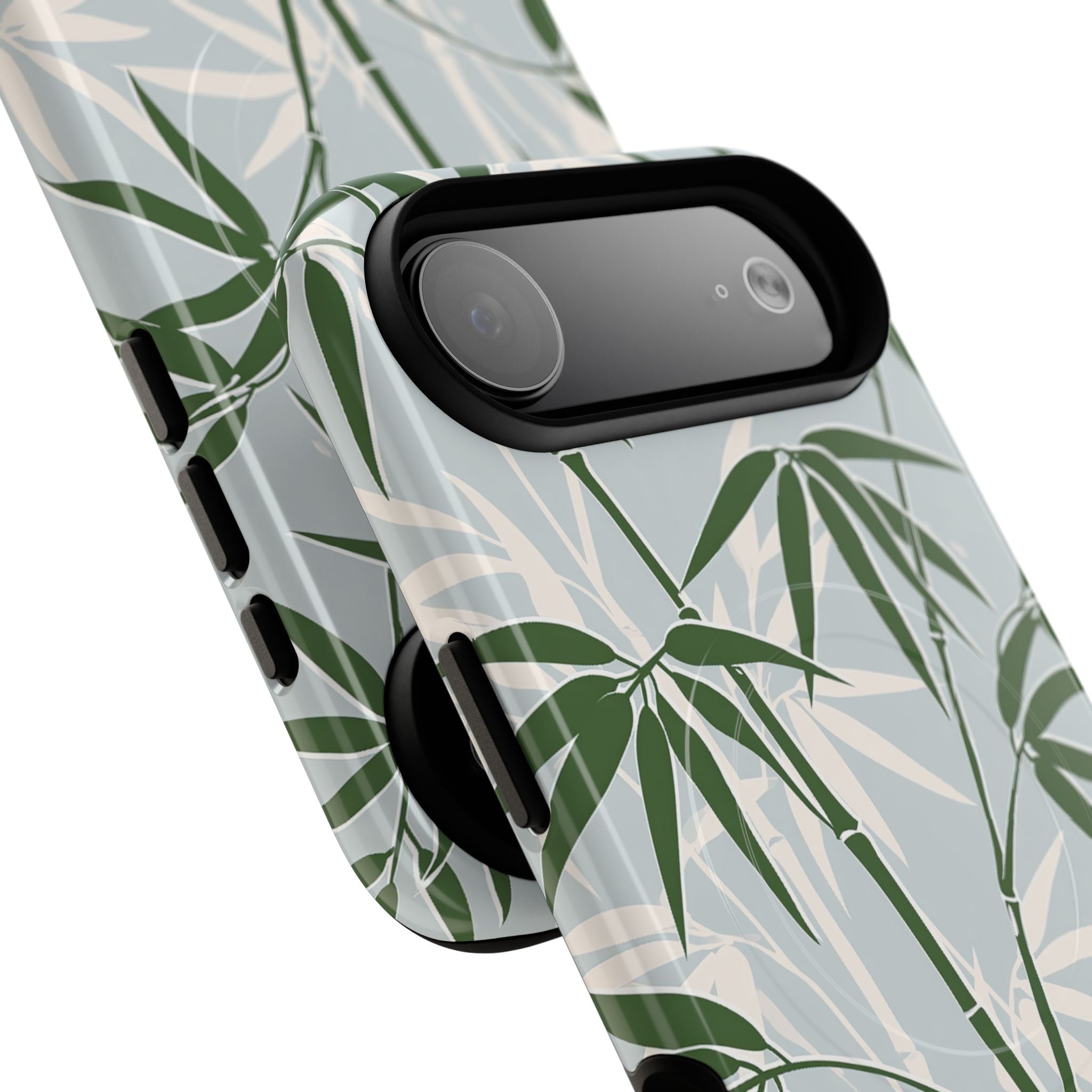 Green Tough 2.0 Magsafe Phone Case for iPhone - Kyoto Bamboo Canopy