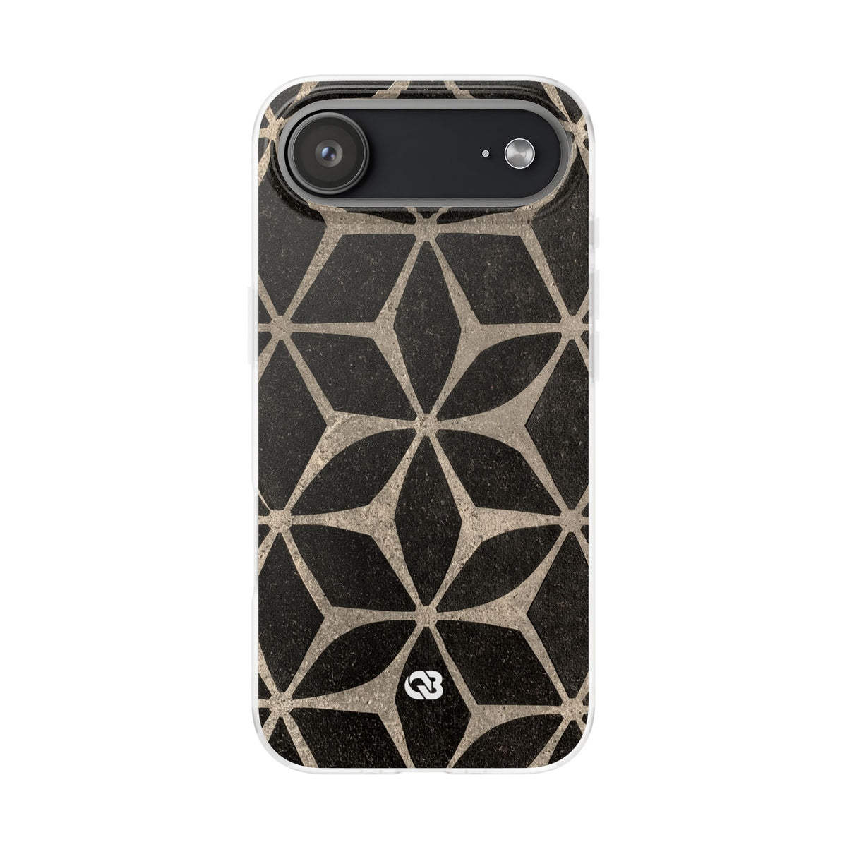 Concrete Mosaic Star · Lite Phone Case for iPhone ·  Black