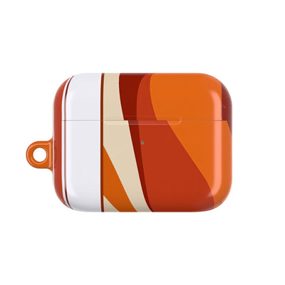 Sienna Horizon · Hard Case for AirPods & AirPods Pro · Orange