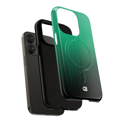 Emerald Cascade · Tough 2.0 Magnetic Phone Case for iPhone · Green