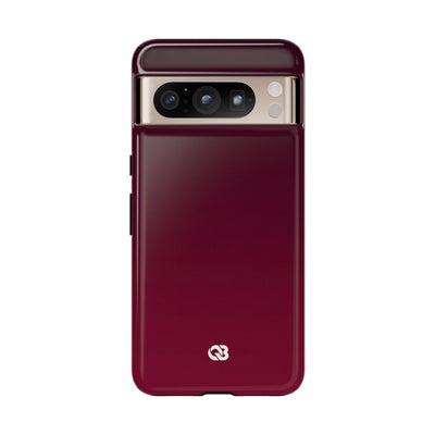Red Tough Phone Case for Google Pixel - Deep Sangria Gradient
