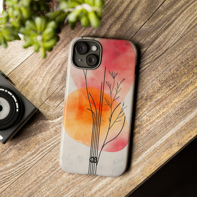 Crimson Bloom Lineage · Tough Phone Case for iPhone