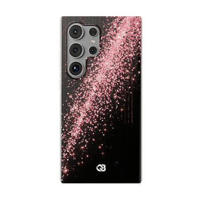 Rose Digital Cascade · Lite Phone Case for Samsung · Pink