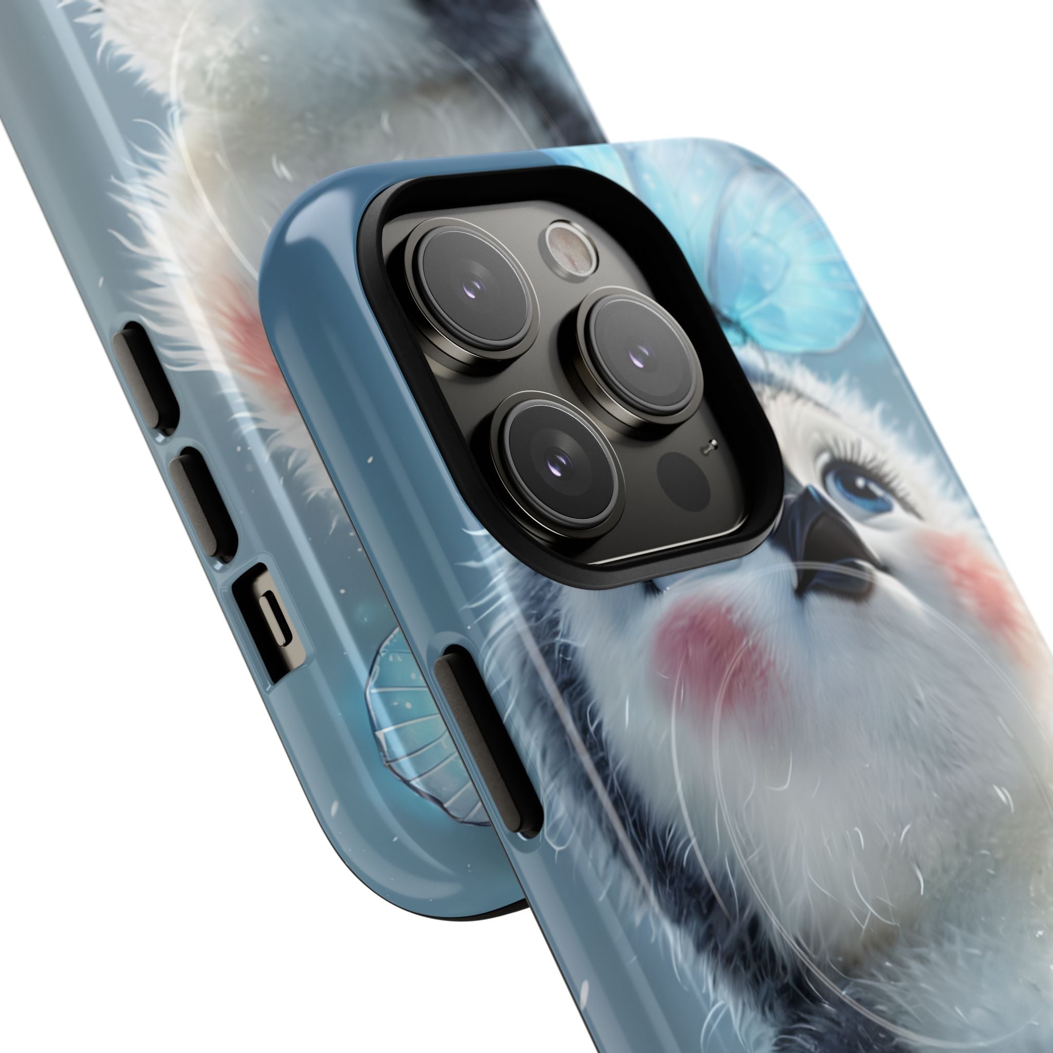 Frosty Penguin Glow · Tough+ Magsafe