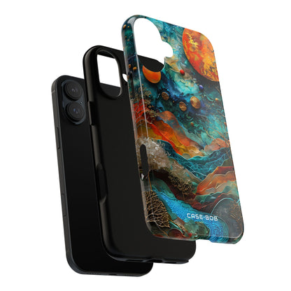 Solar Glow iPhone 16 Plus Case - Tough
