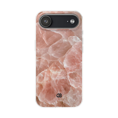 Rose Quartz Facet · Lite Phone Case for iPhone ·  Pink