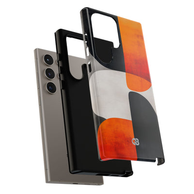 Burnt Amber Flow · Tough Phone Case for Samsung