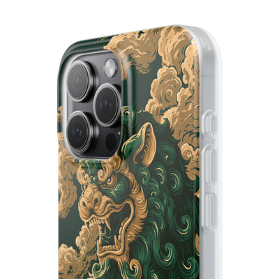 Imperial Guardian Lion · Lite Phone Case for iPhone ·  Green