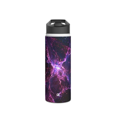 Neural Singularity · Insulated Water Bottle · Black