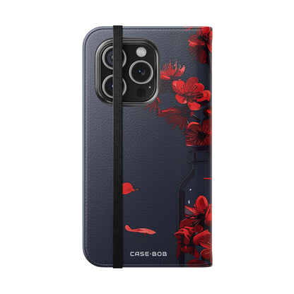 Kersenbloesem Pot - iPhone 15 Pro Case - Portemonnee