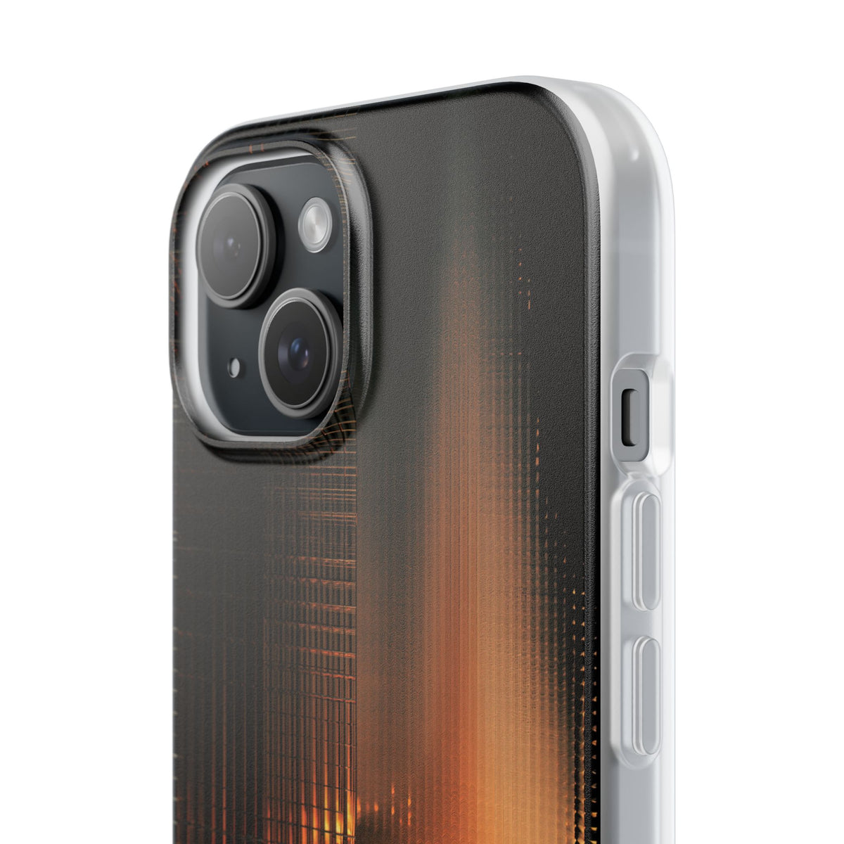 Luminous Grid · Lite Phone Case for iPhone ·  Black