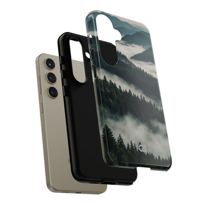 Misty Pine Peaks · Tough Phone Case for Samsung