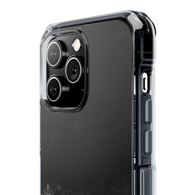 Crimson Void · Clear Impact Magnetic Phone Case for iPhone ·  Black