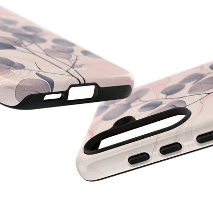 Veined Leaf Whisper Samsung S24 Case - Tough