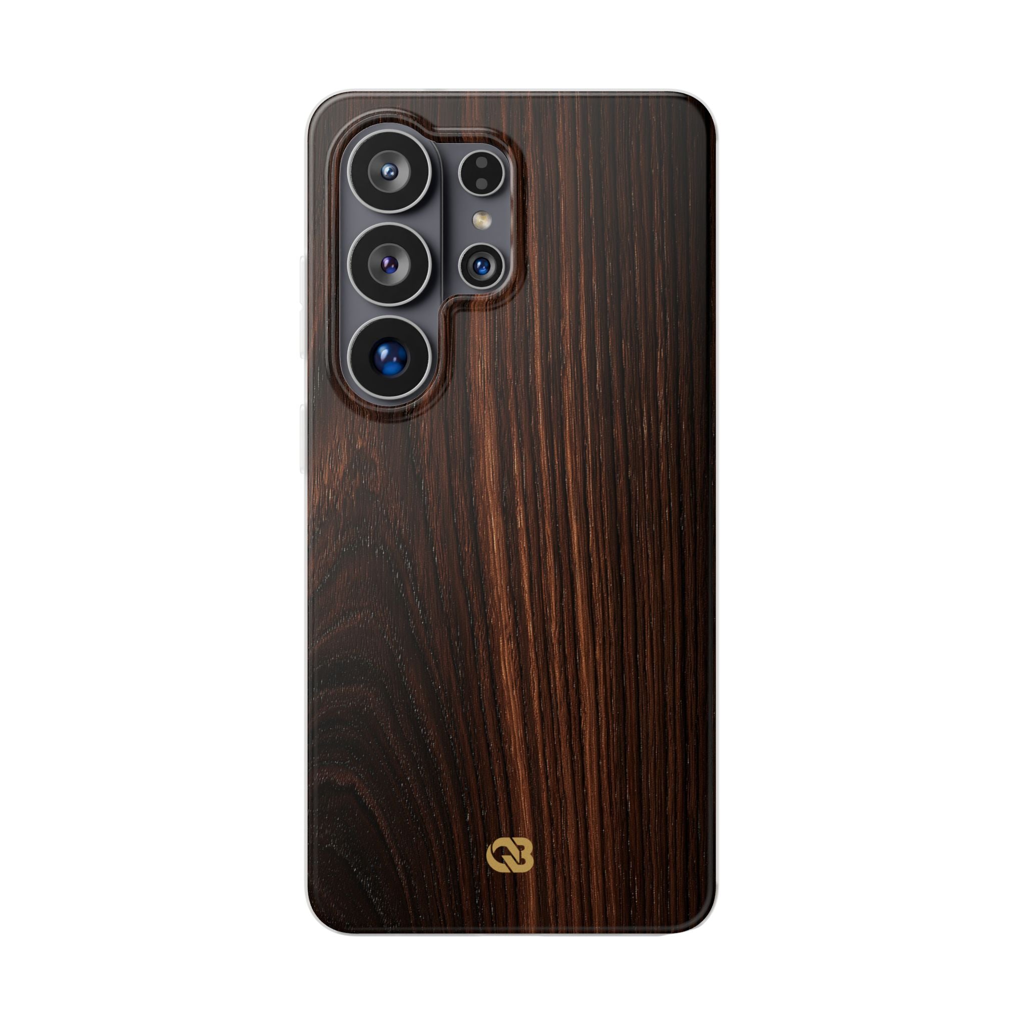 Brown Lite Phone Case for Samsung - Burnished Mahogany Grain