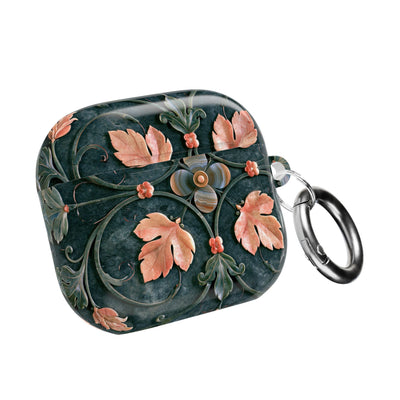 Florentine Rose Arabesque · Hard Case for AirPods & AirPods Pro · Green
