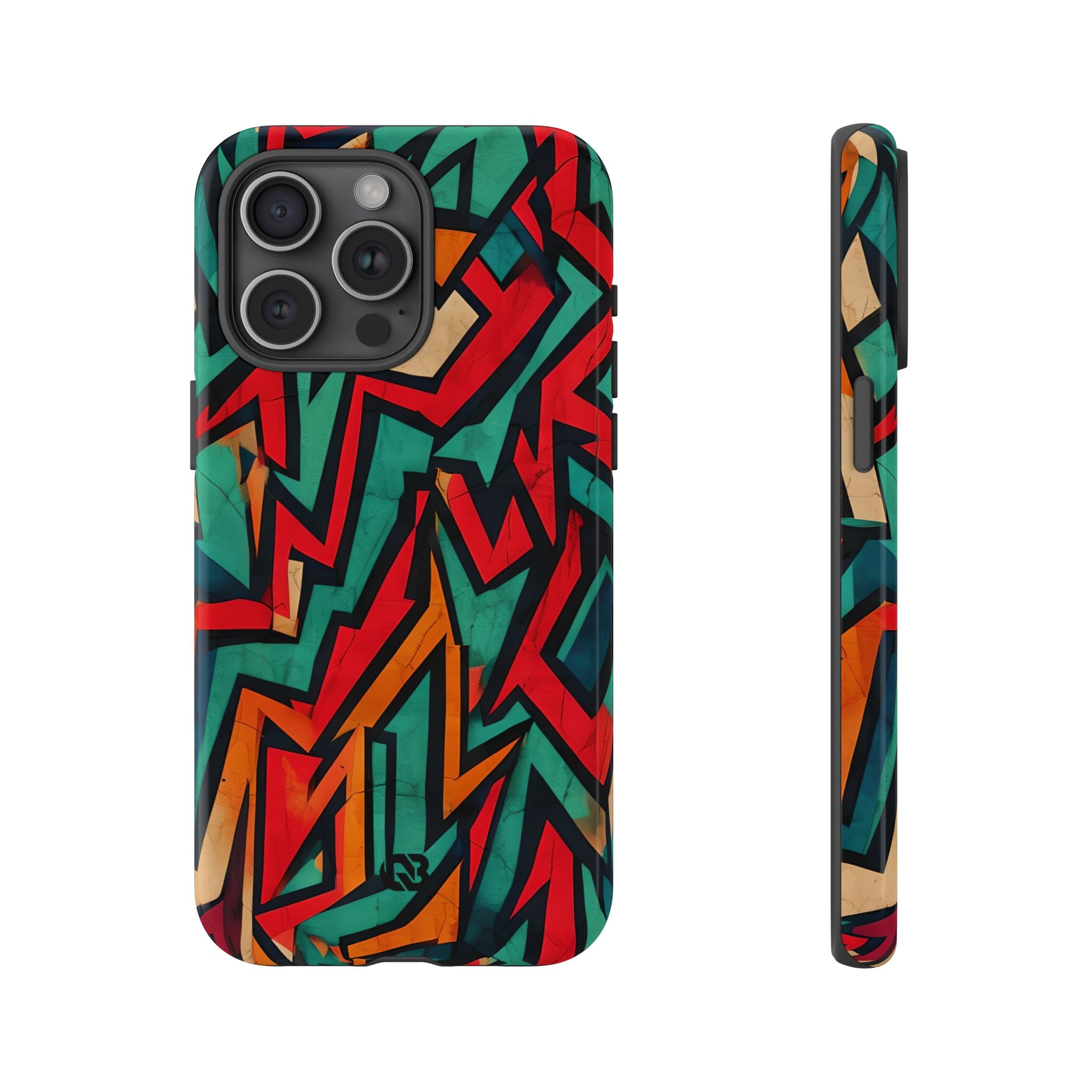 Jagged Teal Static · Tough