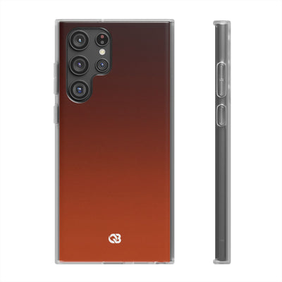 Orange Lite Phone Case for Samsung - Obsidian Ember Fade