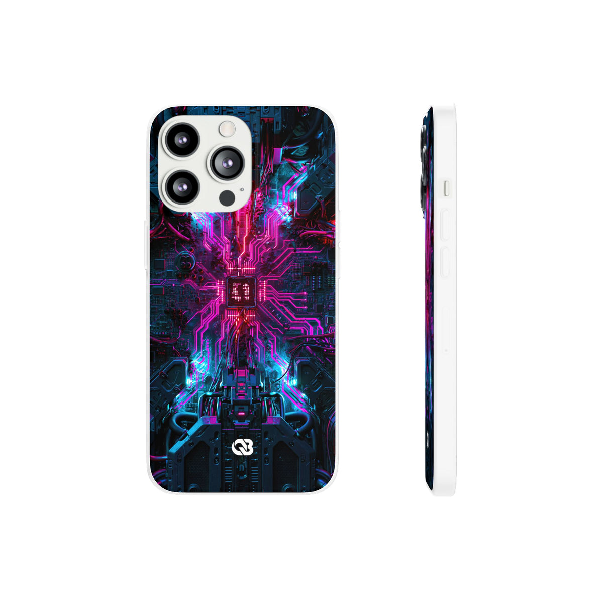 Neural Circuit Core · Lite Phone Case for iPhone ·  Black