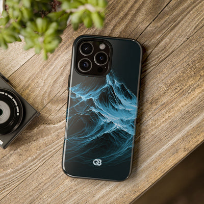 Nordic Frost Peak · Tough Phone Case for iPhone · Blue