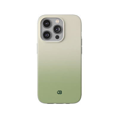Muted Sage Ombre · Lite Phone Case for iPhone ·  Green