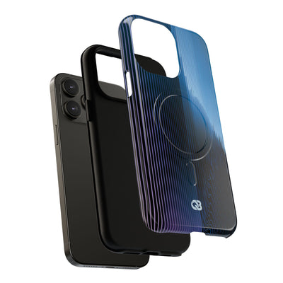 Orbital Horizon · Tough 2.0 Magnetic Phone Case for iPhone · Blue