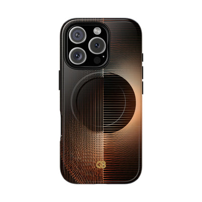 Amber Meridian · Tough 2.0 Magnetic Phone Case for iPhone · Black