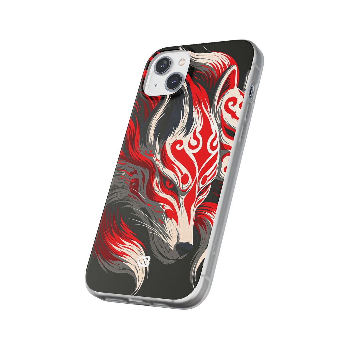 Crimson Kitsune Spirit · Lite Phone Case for iPhone ·  Red