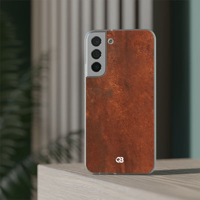 Orange Lite Phone Case for Samsung - Oxidized Iron Crust