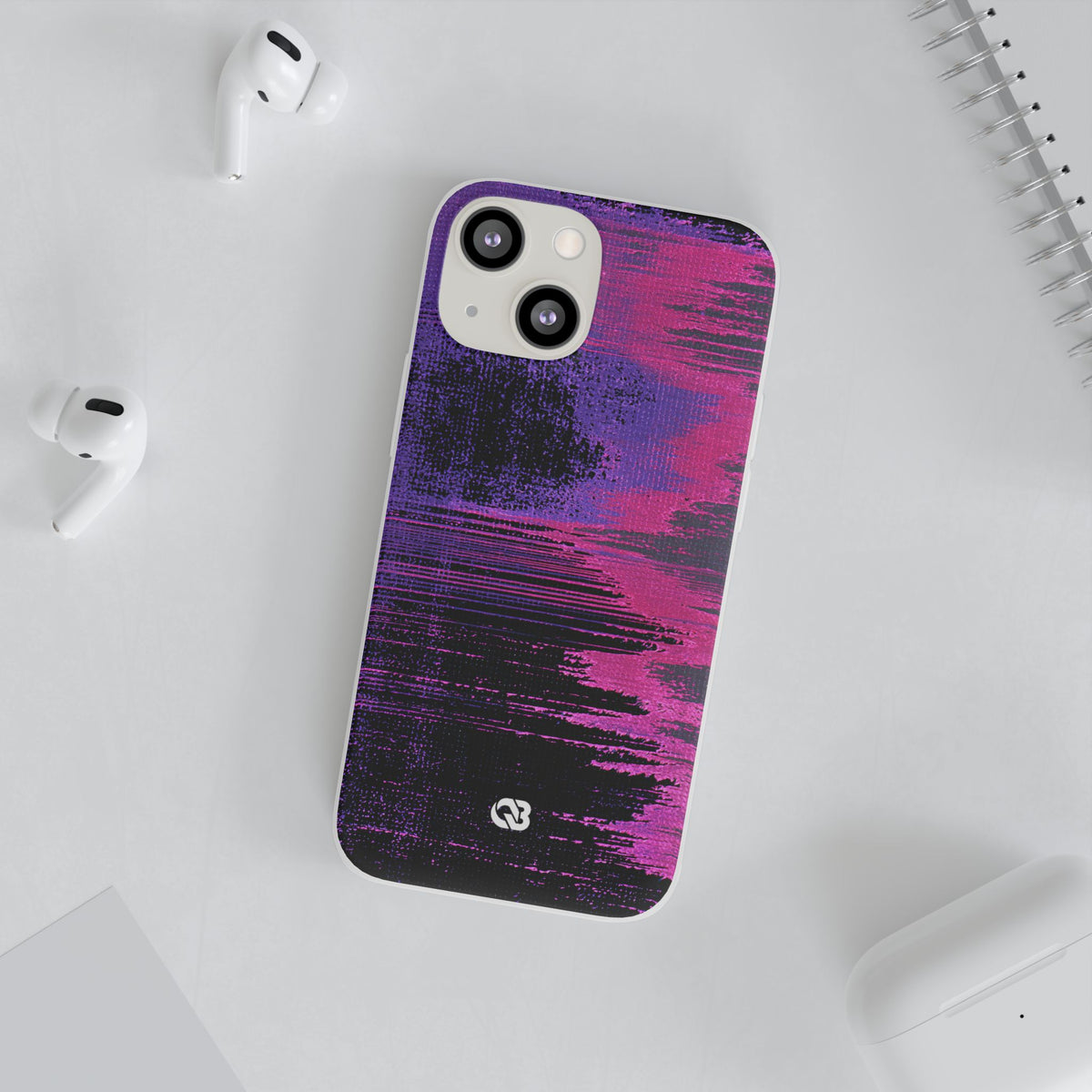 Neon Signal Shift · Lite Phone Case for iPhone ·  Purple