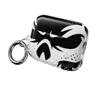 Phantom Halftone · Hard Case for AirPods & AirPods Pro · Black