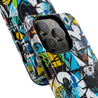 White Ripple Drift iPhone 14 Pro Case - Tough+