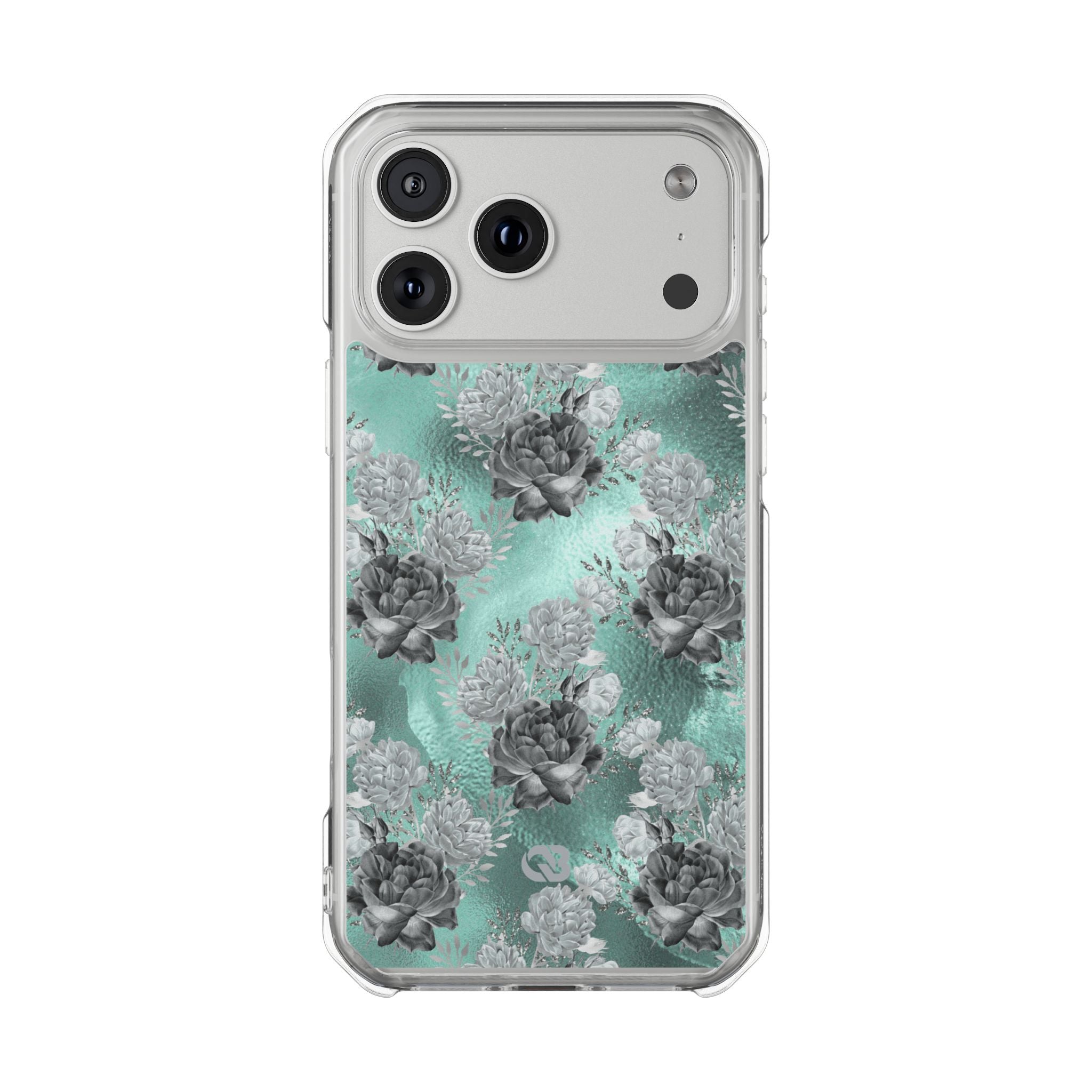 Frost Mint Floral · Impact Magsafe