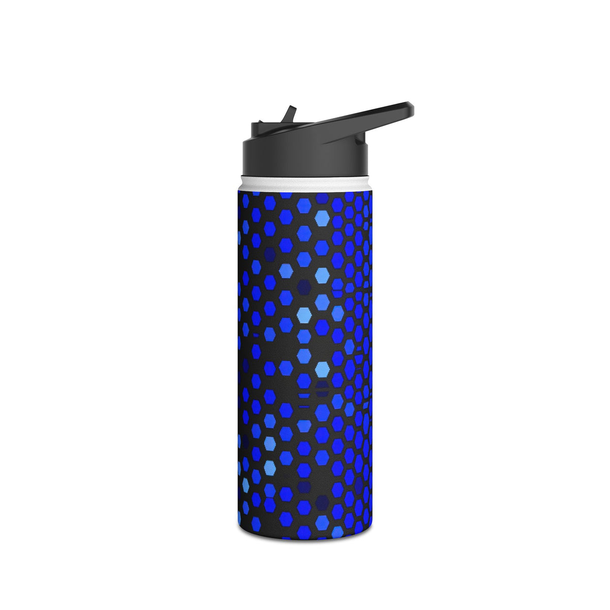 Cobalt Hex Dispersion · Insulated Water Bottle · Blue
