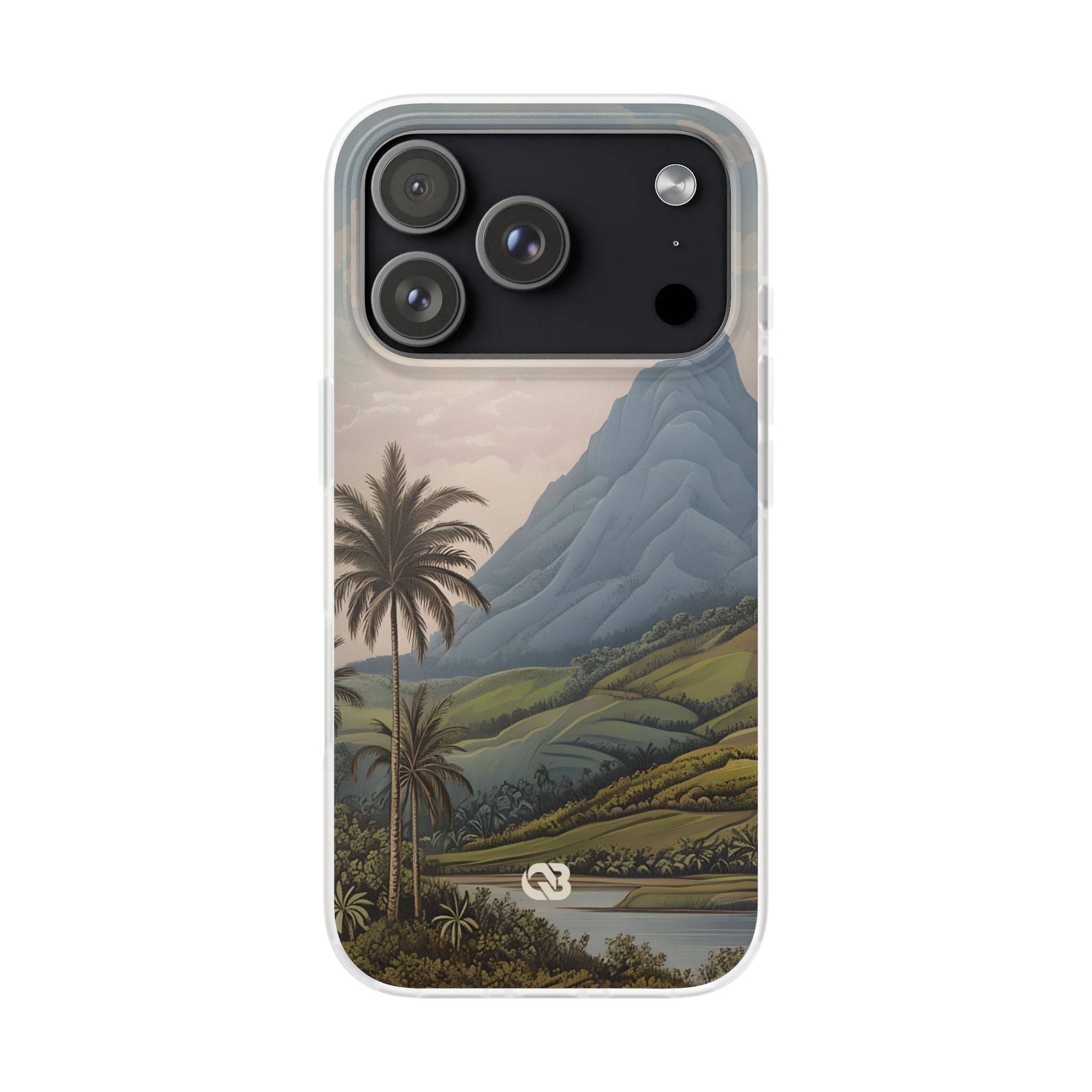 Azure Mountain Vista · Soft Custodia per iPhone