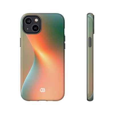 Radiant Contour · Tough Phone Case for iPhone · Orange