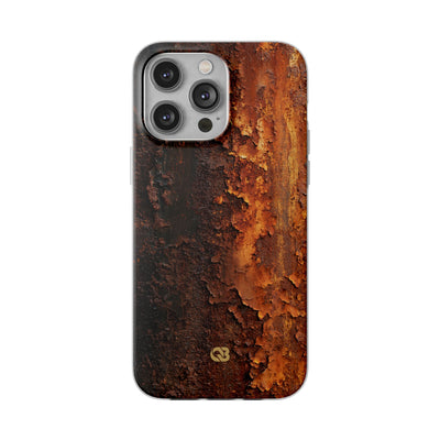 Orange Lite Phone Case for iPhone - Oxidized Iron Crust