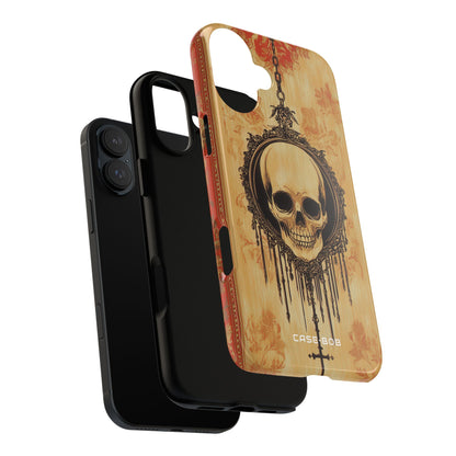 Gothic Skull iPhone 16 Plus Case - Tough