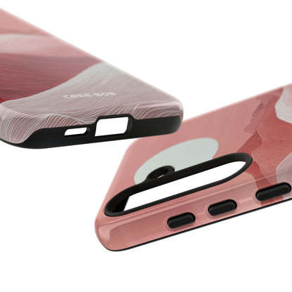 White Orb Dunes Samsung S24 Plus Case - Tough