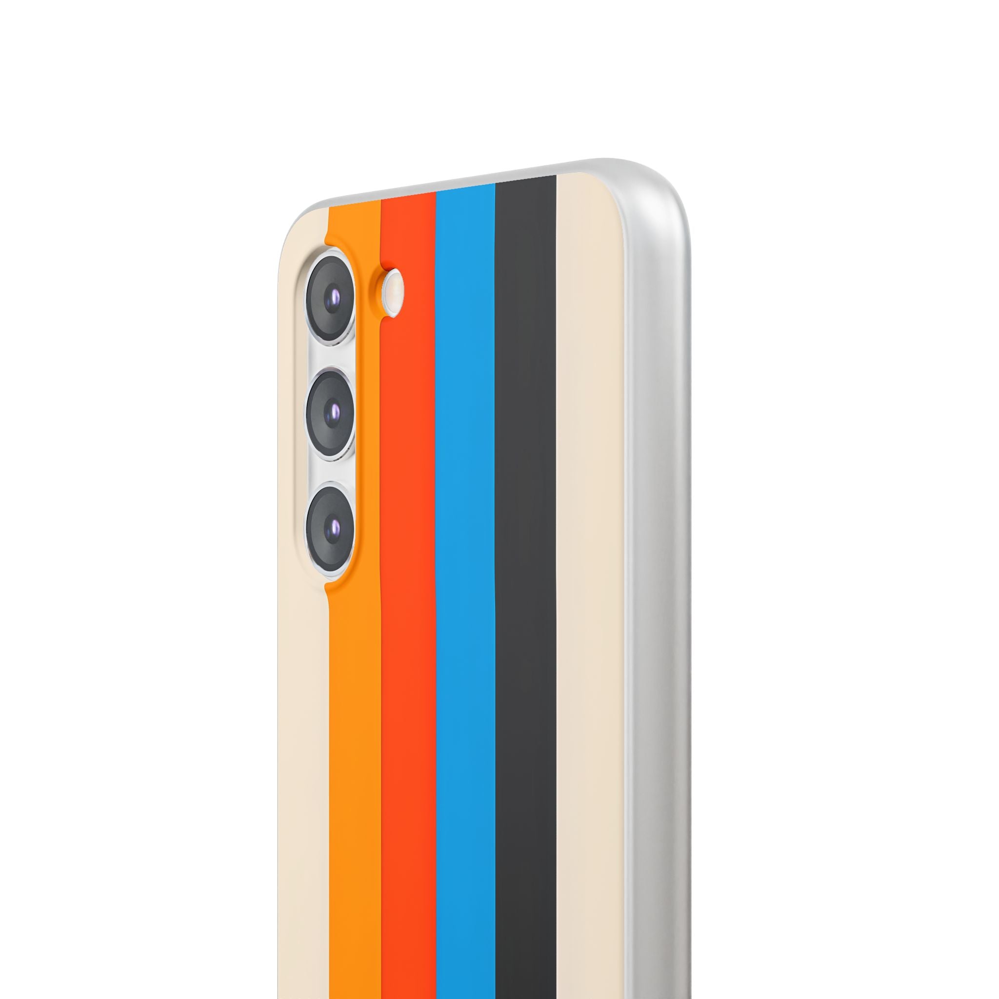 Retro Racing Stripes · Soft Handyhülle für Samsung