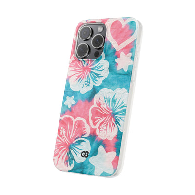 Tropical Hibiscus Bloom · Lite Phone Case for iPhone ·  Teal
