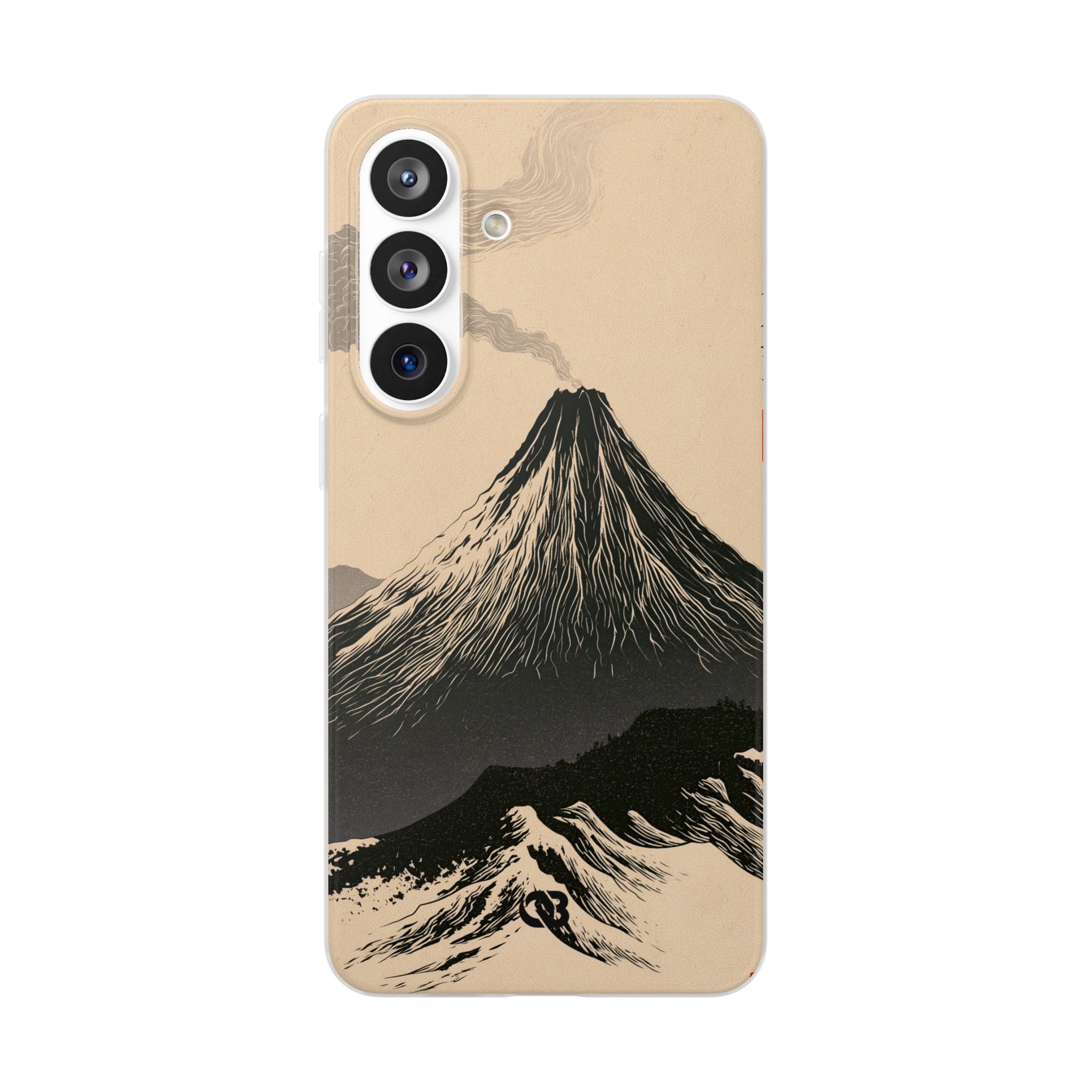 Beige Lite Phone Case for Samsung - Obsidian Ink Summit