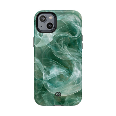 Translucent Aqua Flow · Tough 2.0 Magnetic Phone Case for iPhone · Teal