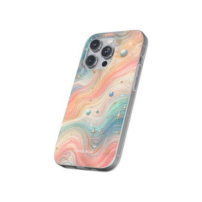 Iridescent Swirls iPhone 14 Pro Case - Soft