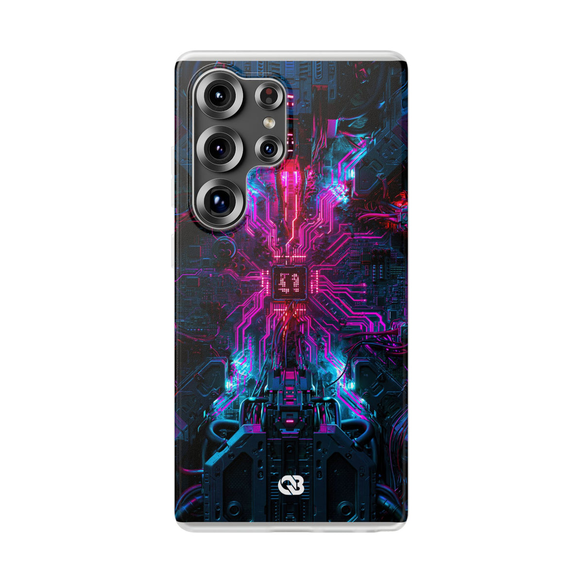 Neural Circuit Core · Lite Phone Case for Samsung · Black