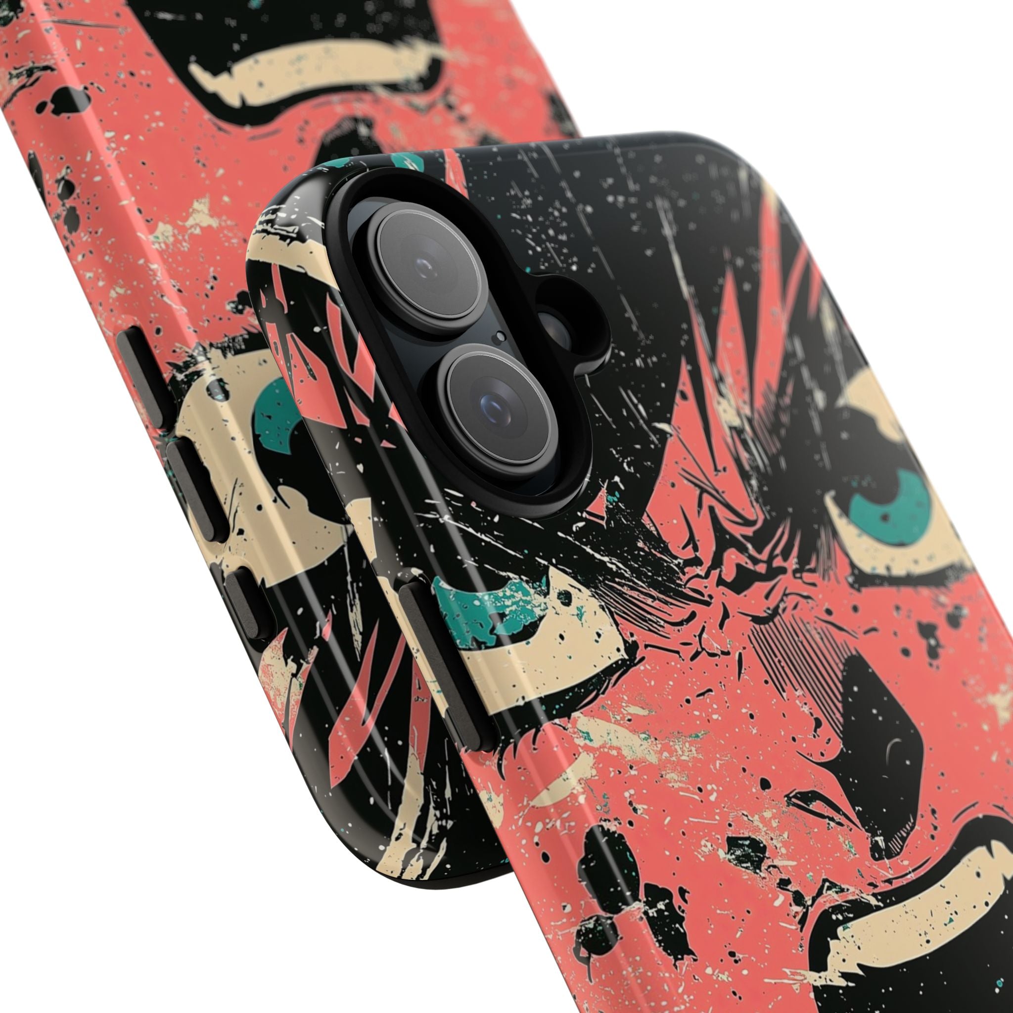 Screaming Face Chaos iPhone 16 Plus Case - Tough