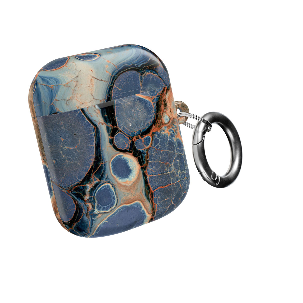 Astral Orb Resonance · Hard Case for AirPods & AirPods Pro · Blue