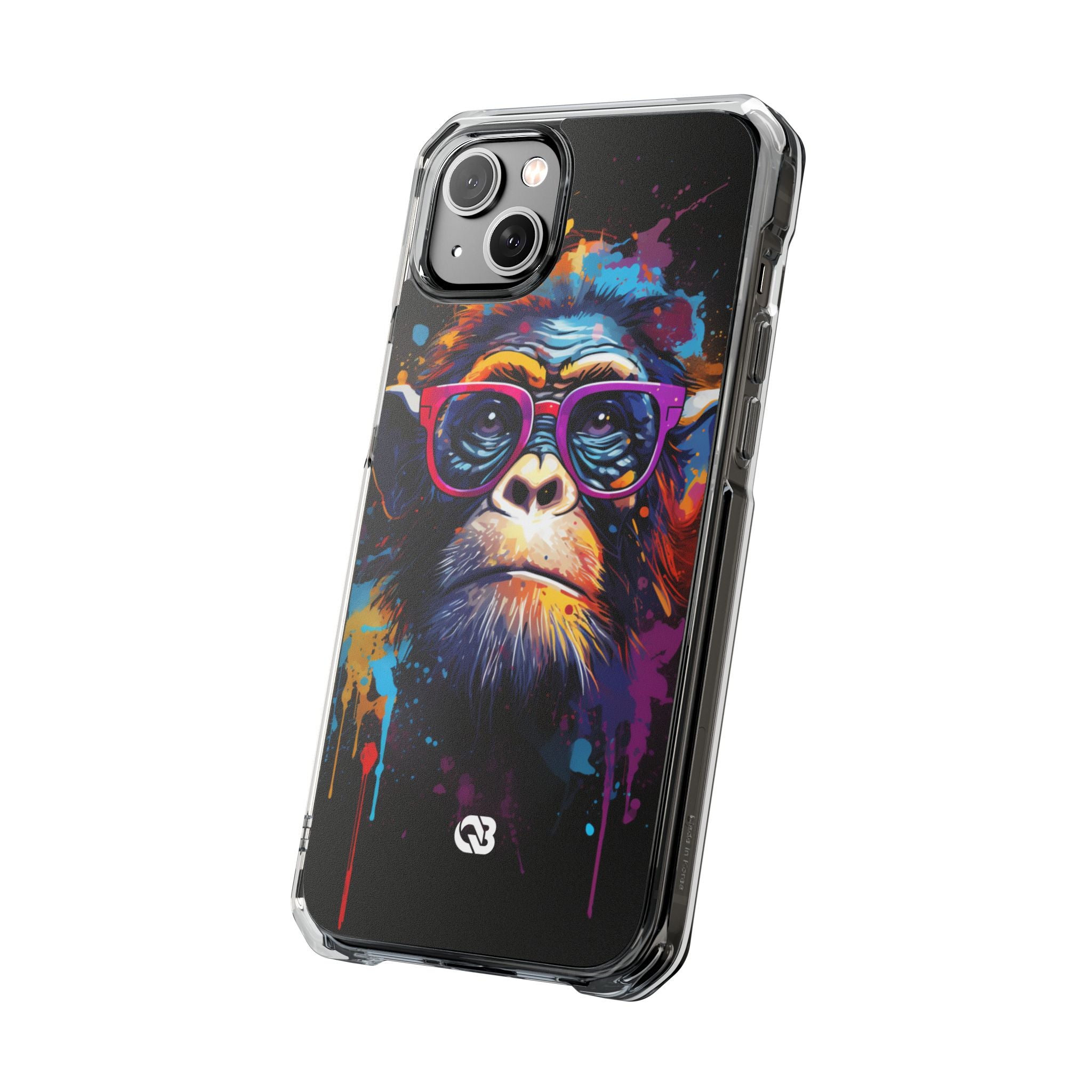 Neon Splatter Primate · Impact Magsafe