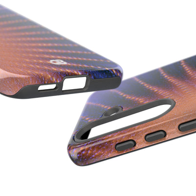 Luminous Aura Burst · Tough Phone Case for Samsung · Blue