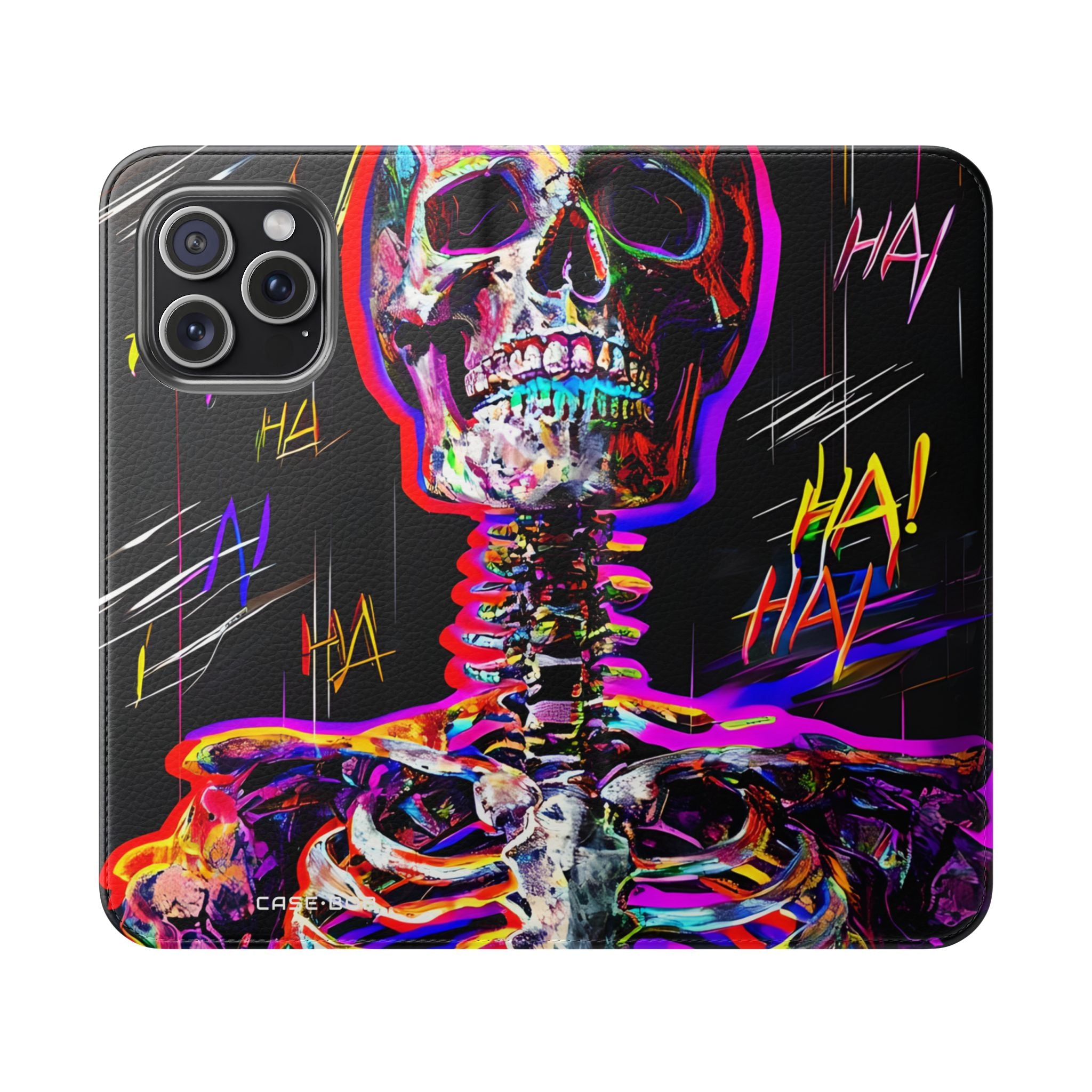 Neon Skelet Latter - iPhone 15 Pro Max Cover - Pung